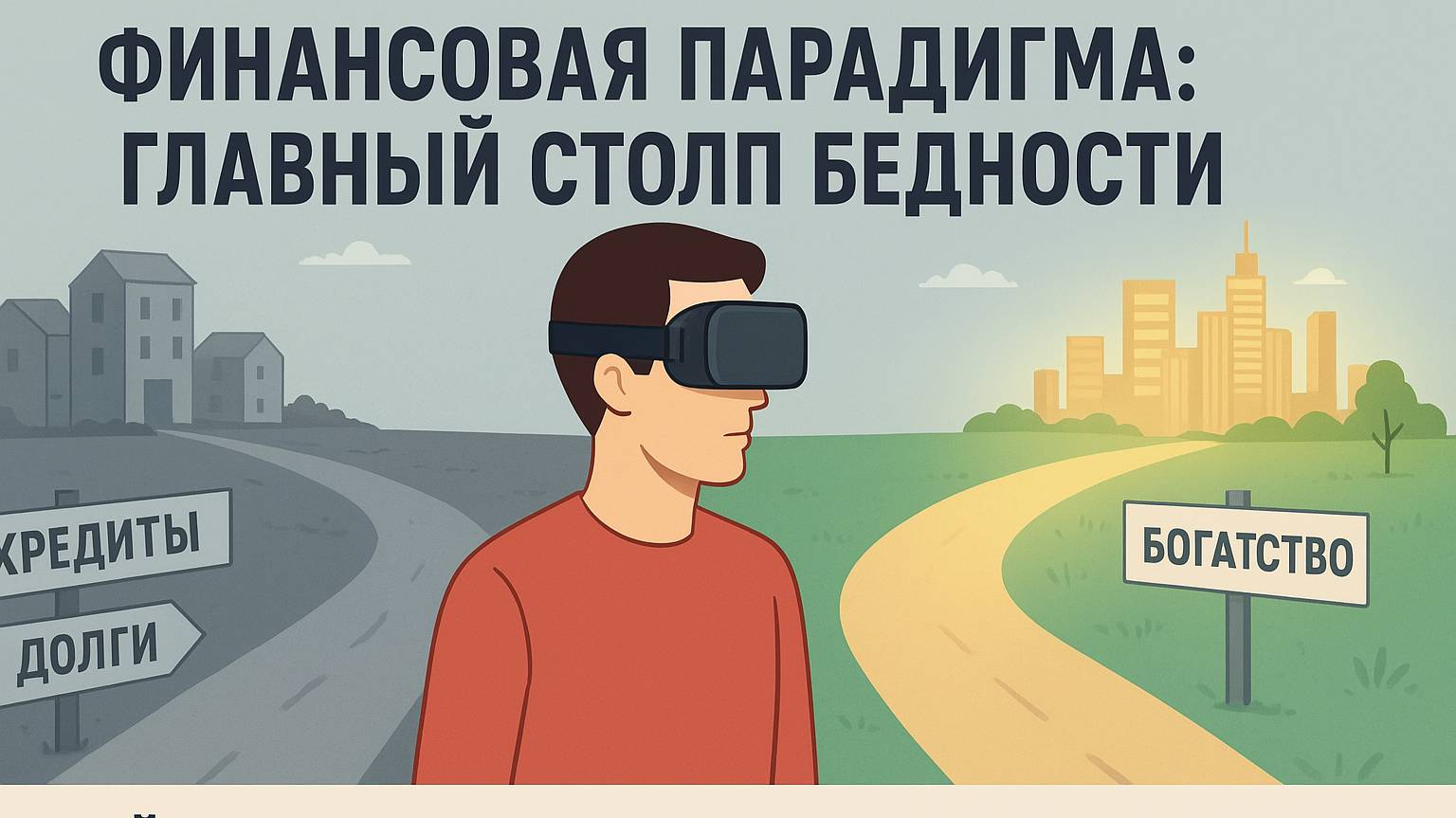 💰 Что такое финансовая парадигма и почему она удерживает миллионы людей в бедности?