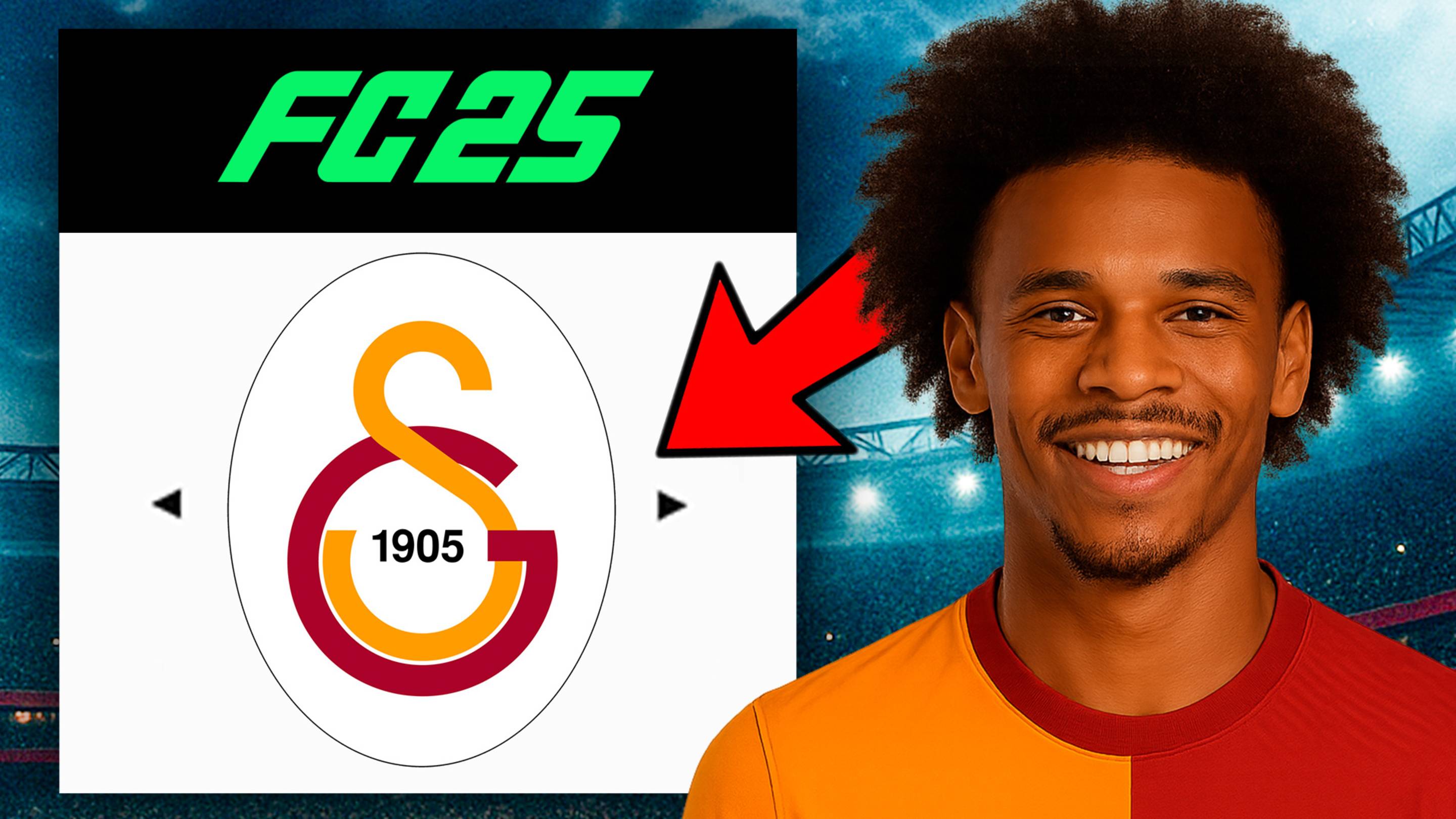реалистичная перестройка Галатасарай | все новые трансферы Galatasaray сезон 25/26