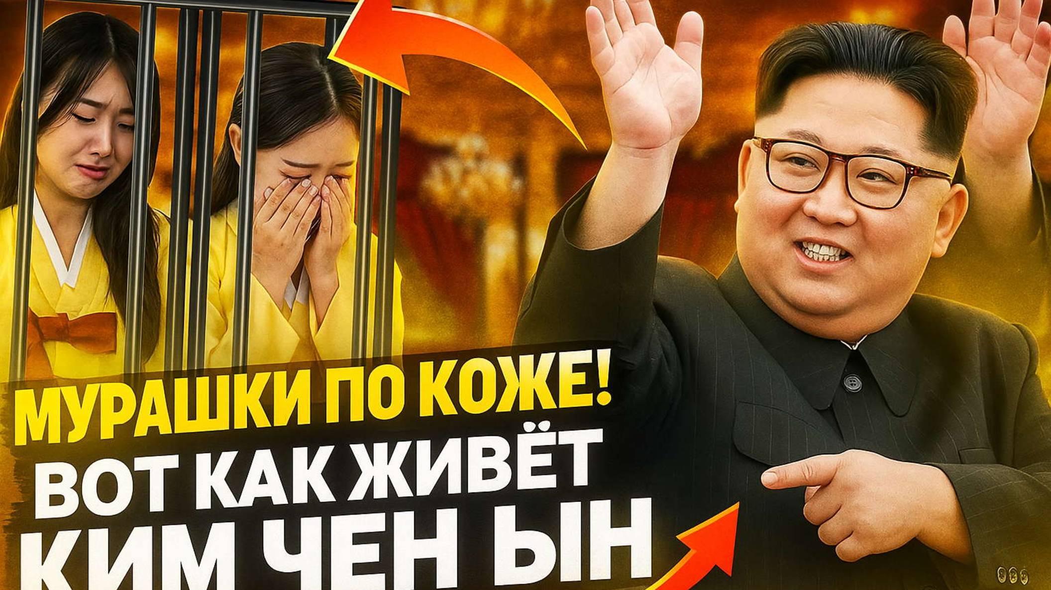Мурашки по коже! Вот как на самом деле живёт Ким Чен Ын, Не Упадите…