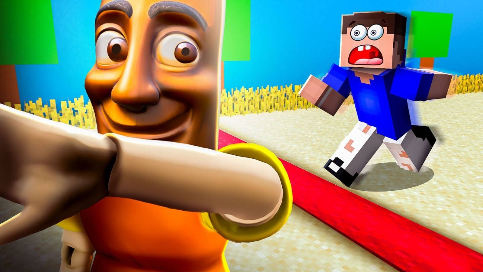 😱 МЫ ЕДВА ВЫЖИЛИ, КОГДА ДРУГ СЛОМАЛ ИГРУ В КАЛЬМАРА В МАЙНКРАФТ!
