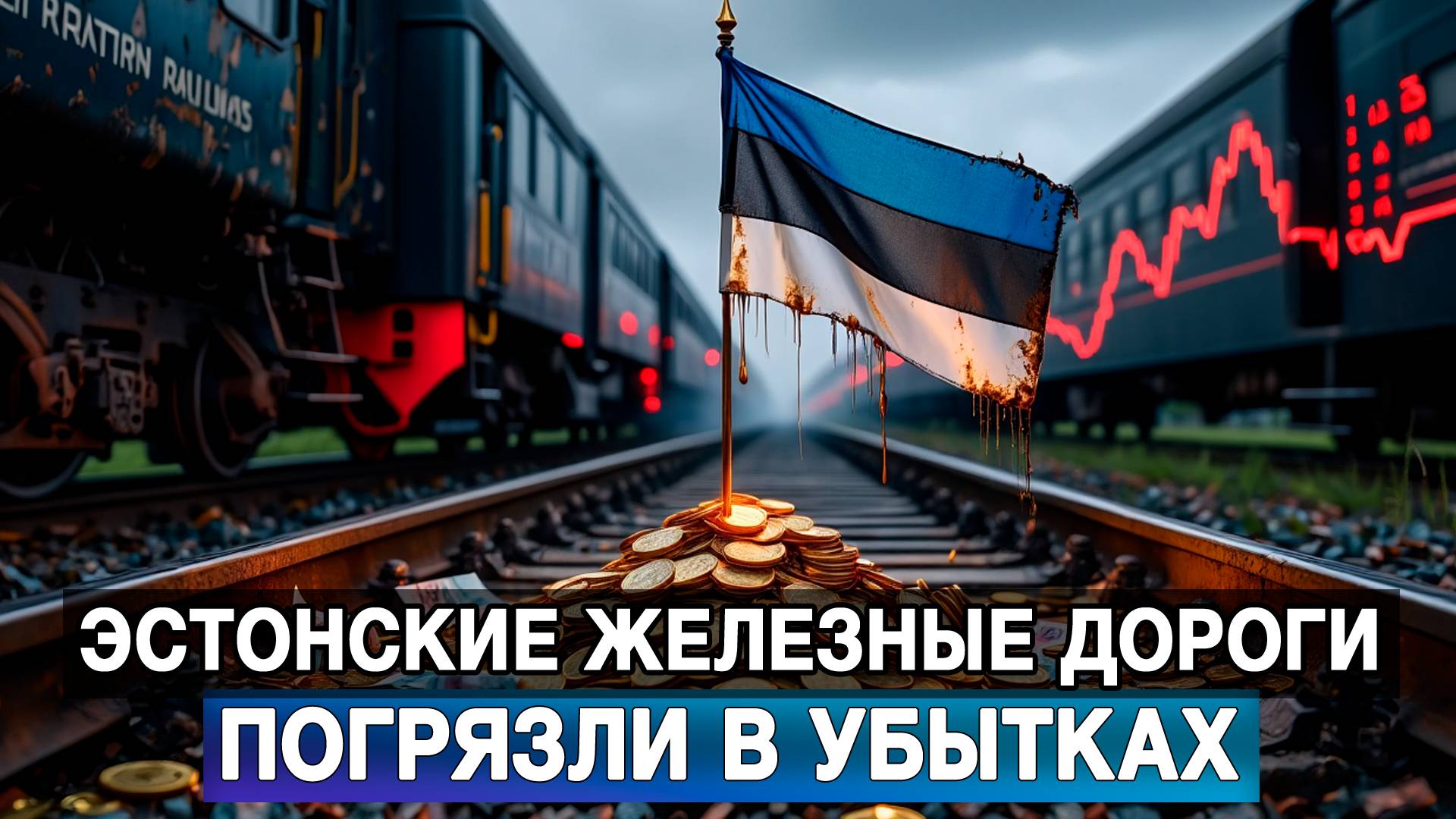 Эстонские железные дороги погрязли в убытках
