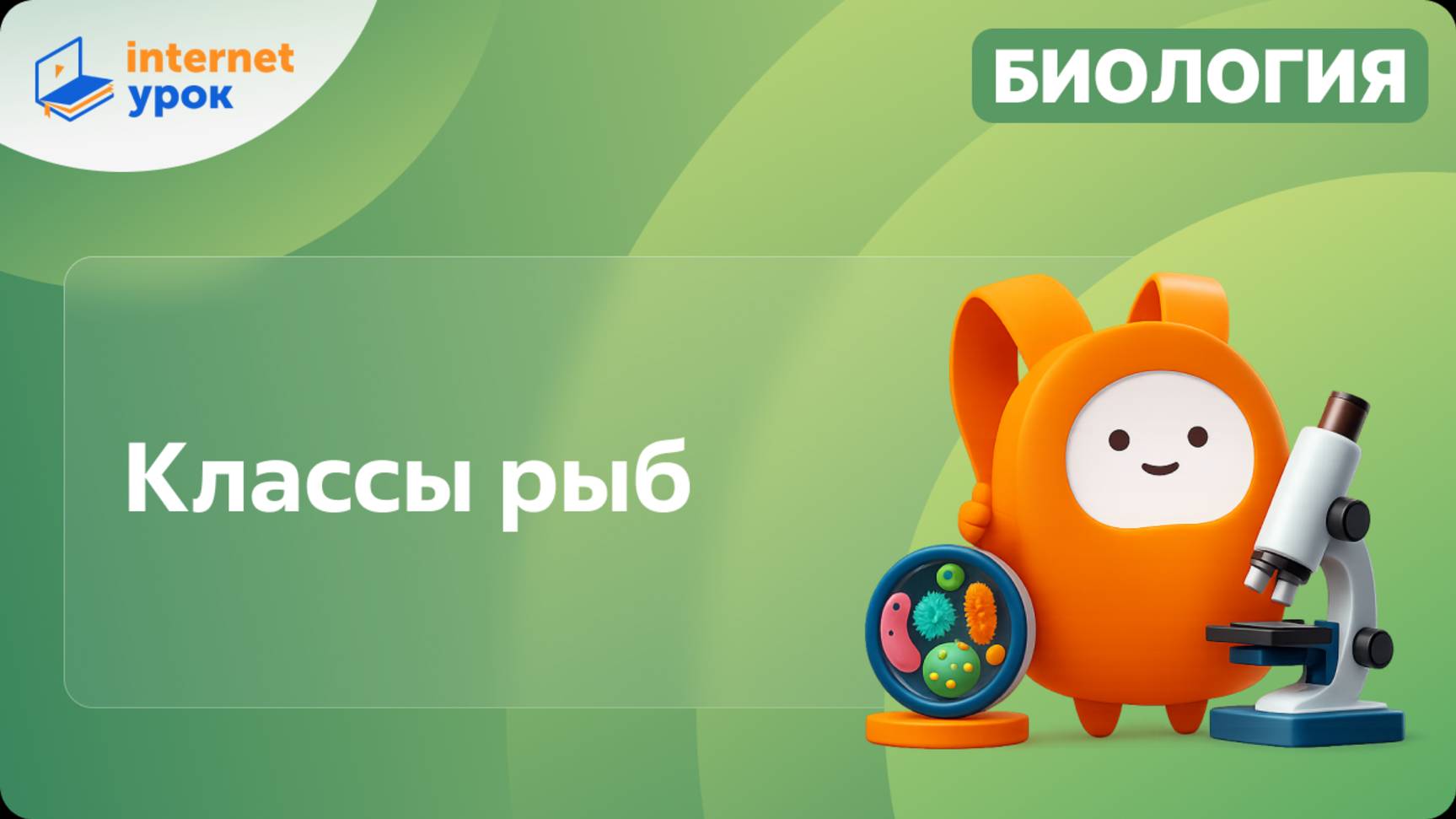 Классы рыб. Видеоурок по биологии 7 класс