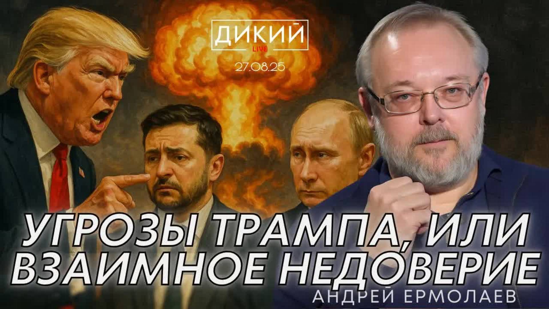 АНДРЕЙ ЕРМОЛАЕВ.КУЛЬТ ВОЙНЫ, ИЛИ БЛИЗОК ЛИ ФИНАЛ? ДИКИЙ В.