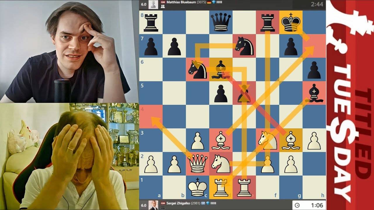 НАКАМУРЩИНА пошла!!! Сергей Жигалко - Маттиас Блюбаум 26.08.2025