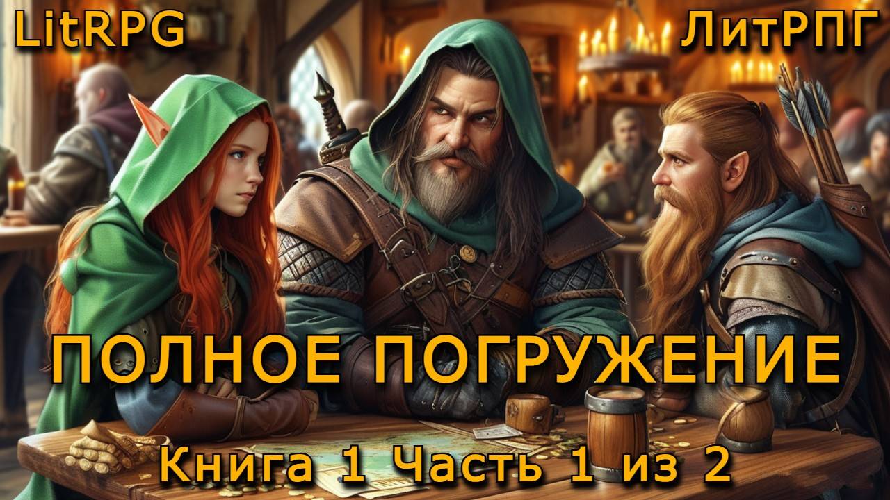 ПОЛНОЕ ПОГРУЖЕНИЕ | Книга 1 Часть 1 из 2 | ЛитРПГ | Попаданцы | Фэнтези | аудиокнига