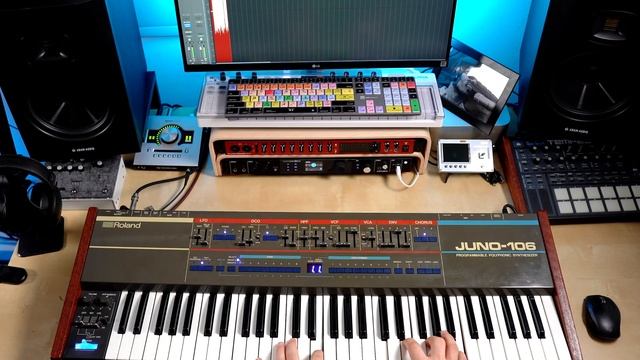Roland Juno 106 / Популярные мелодии и звуки