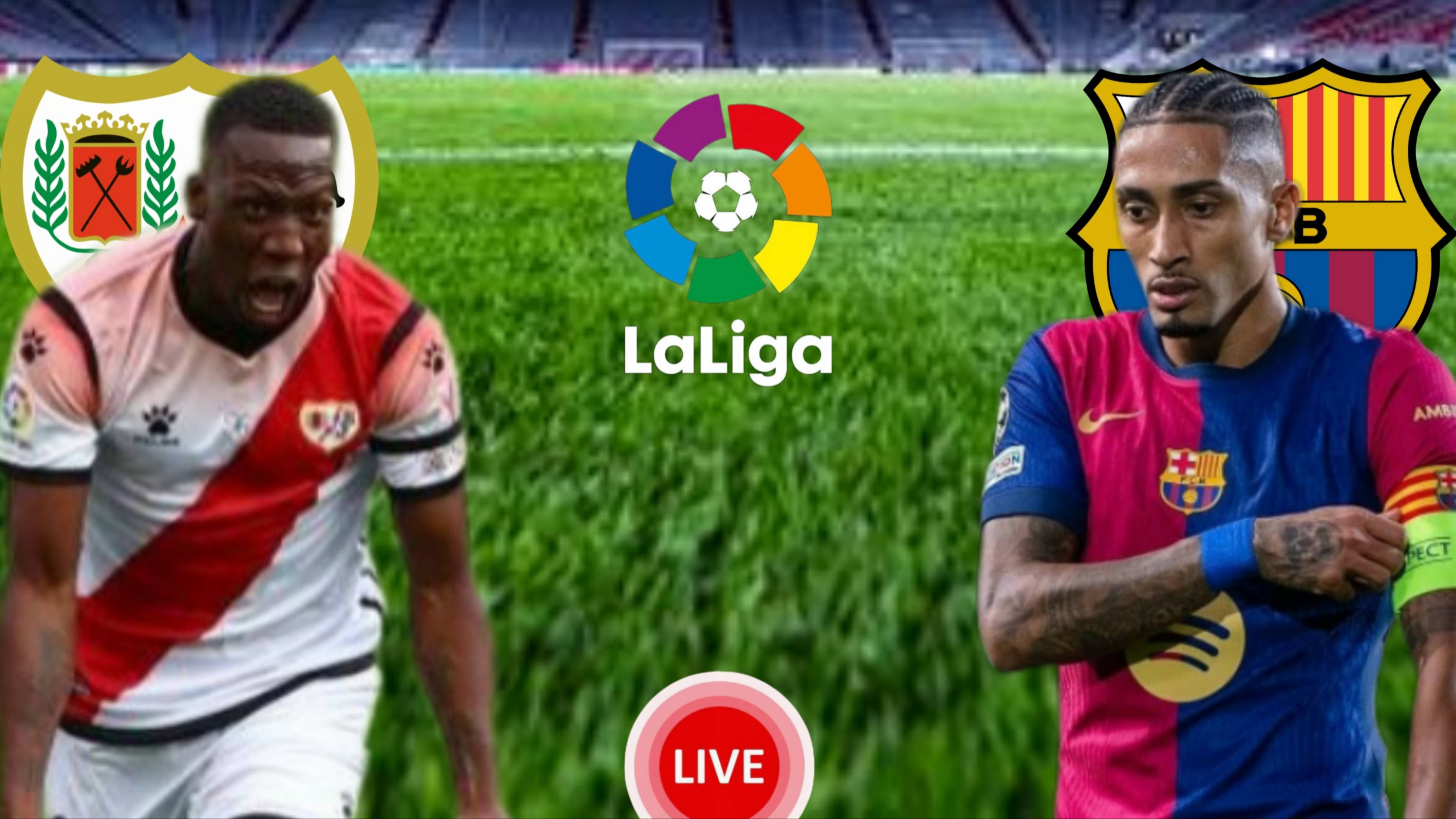 ФУТБОЛ ЧЕМПИОНАТ ИСПАНИИ La Liga. РАЙО ВАЛЬЕКАНО - БАРСЕЛОНА. ПРЯМАЯ ТРАНСЛЯЦИЯ