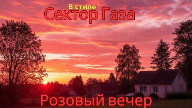 В стиле Сектор Газа - Розовый вечер