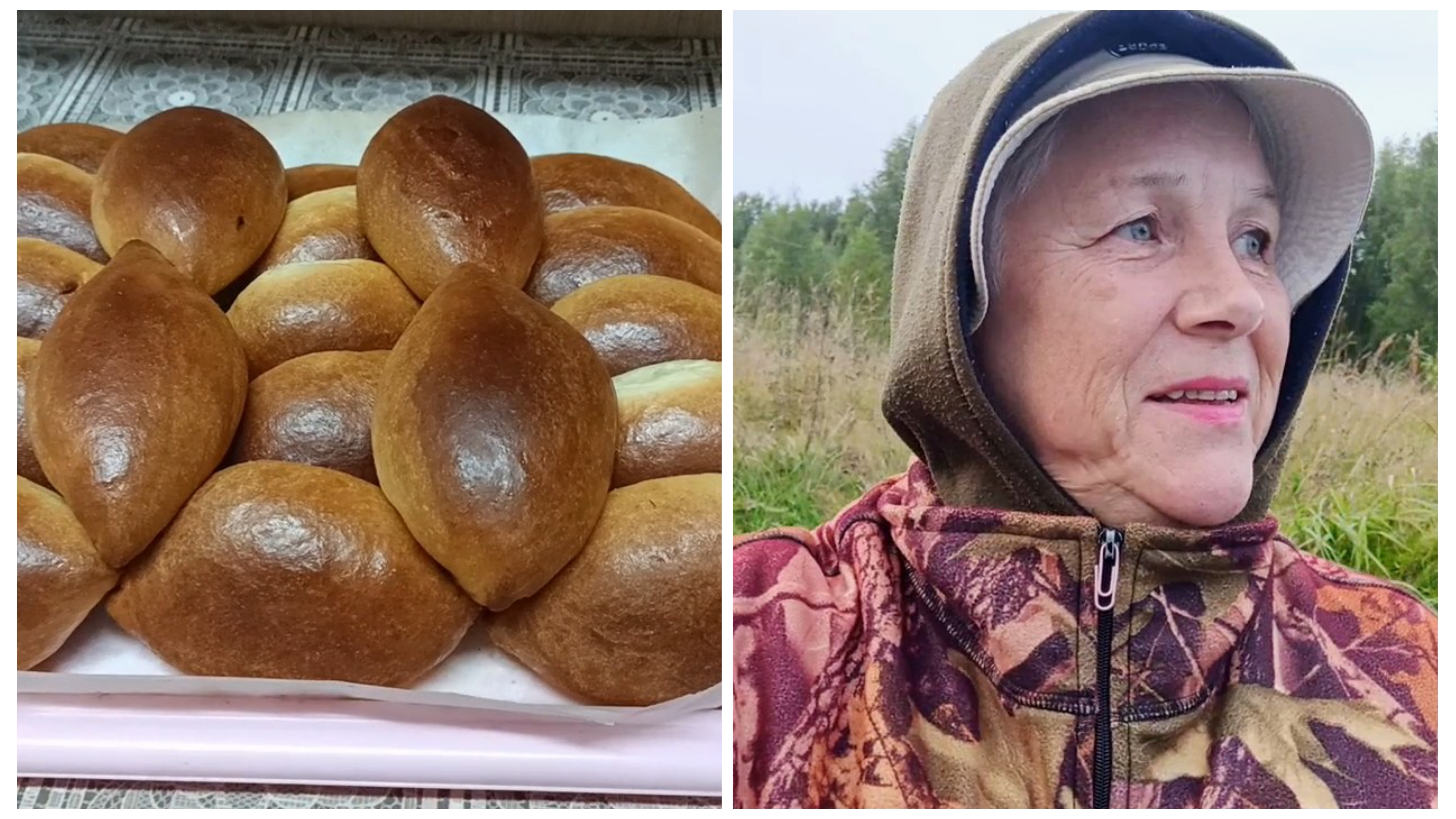 "Жизнь на пенсии".. Напекла пирожков и пошла на речку .
