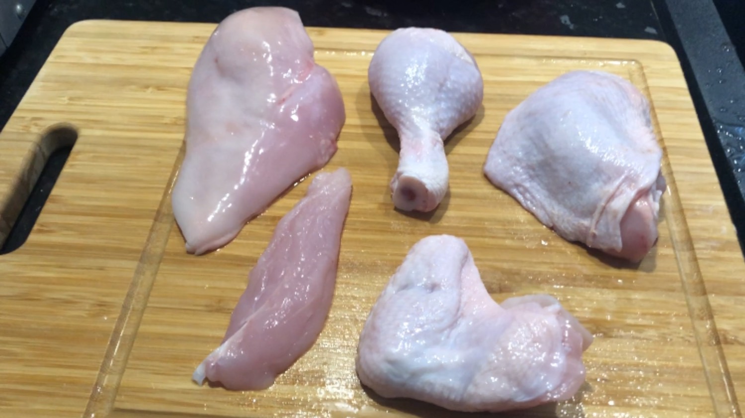 Разделка и заморозка курицы