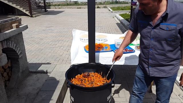 ПРИГОТОВИЛ КЛАССИЧЕСКИЙ ПЛОВ на ДРОВАХ