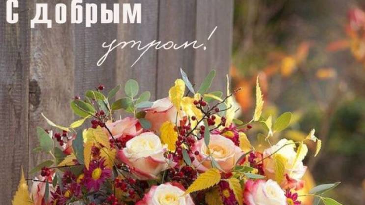Доброе утро - Открытки с добрым утром