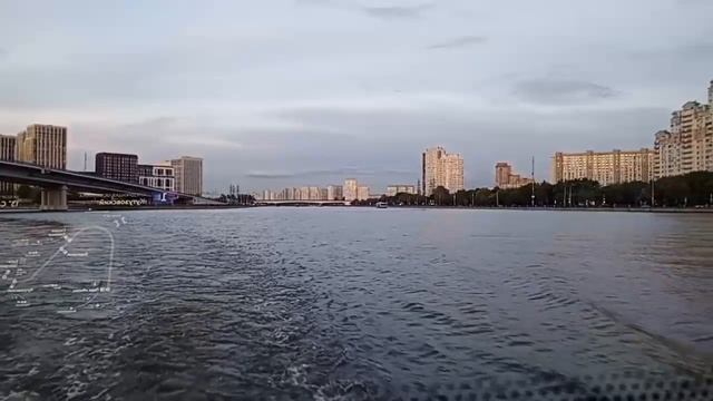 Москва. Прогулка на речном трамвайчике