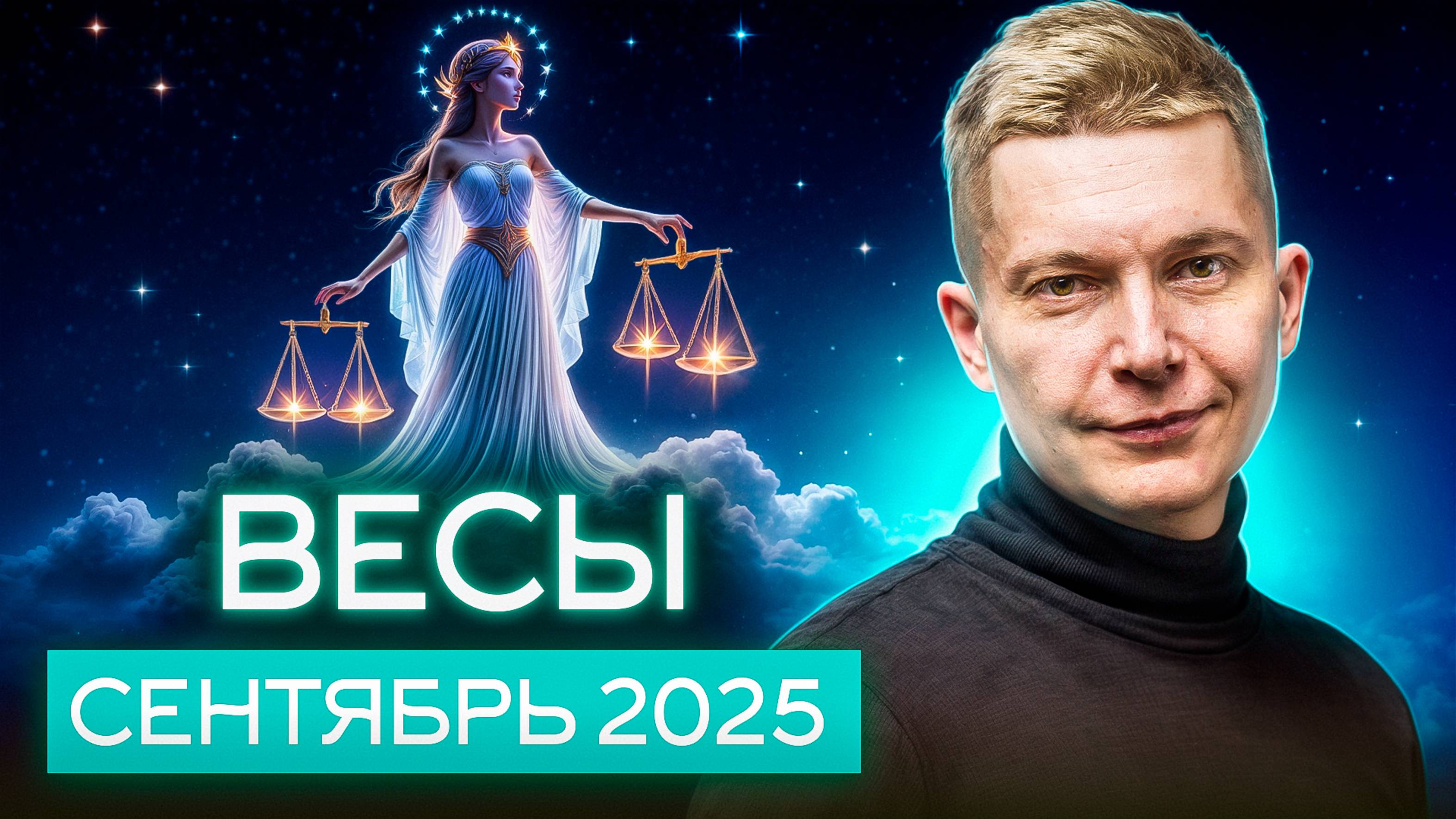 Весы Сентябрь 2025. Марс вступает в игру: будет жарко! Душевный гороскоп Павел Чудинов