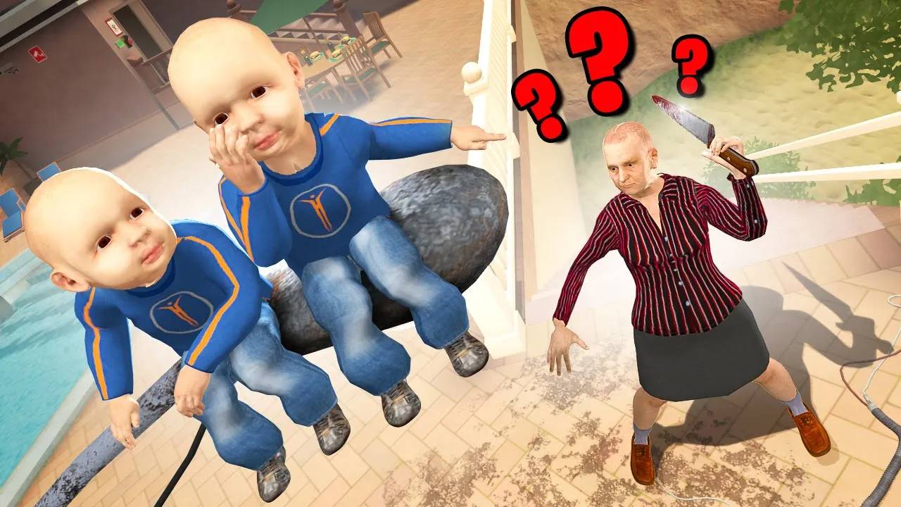 ВНУК СПРЯТАЛСЯ ОТ БАБУШКИ В ОПАСНОЙ НЫЧКЕ
