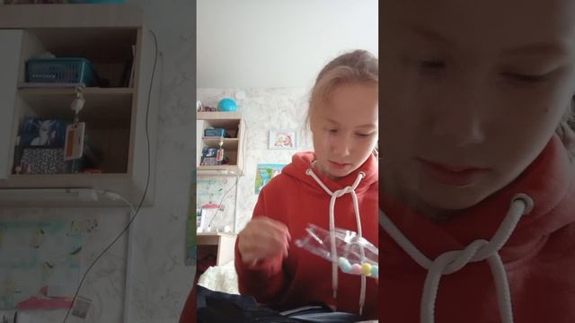 распаковка моего рюкзака в школу ❤️🩷