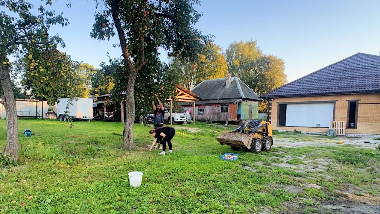 Что со всем этим делать? Ремонт продолжается. Перестройка дома. Работа в деревне не заканчивается.