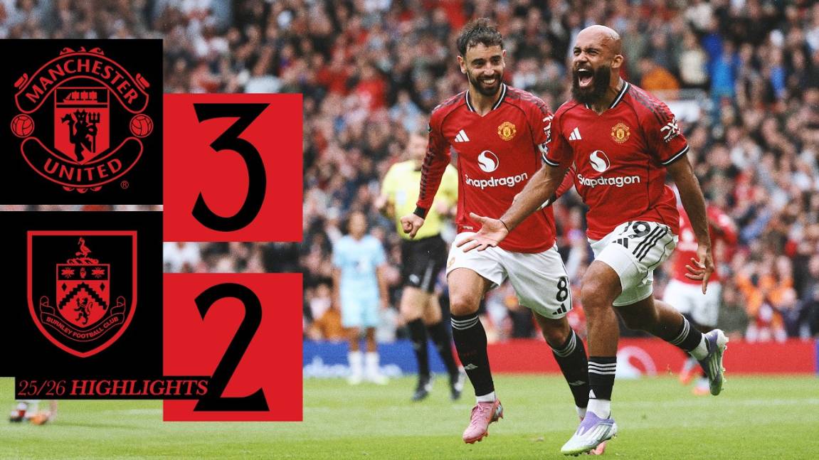 Обзор матча Манчестер Юнайтед - Бернли | Highlights | Manchester United - Burnley | 30.08.2025