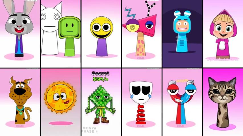 СПРУНКИ VS ИТАЛЬЯНСКИЕ МЕМЫ - ВСЕ ФАЗЫ ПОЛНЫЙ СБОРНИК (Incredibox Sprunki) #sprunki #СПРУНКИ