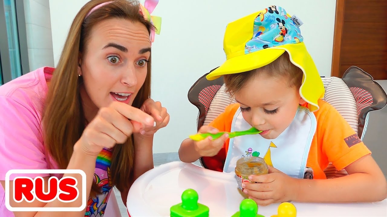 Влад и Ники хотят быть малышами! Веселое видео для детей!