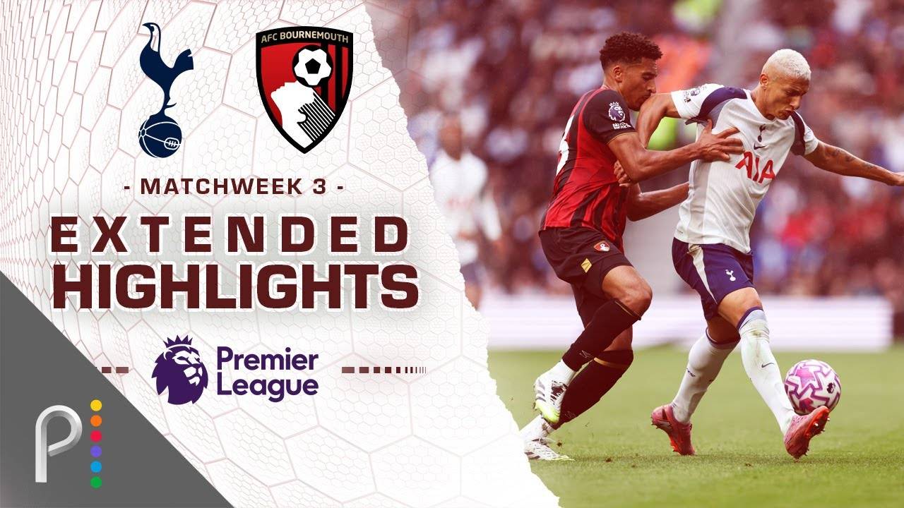 31.08.2025 | ОБЗОР МАТЧА | Тоттенхэм - Борнмут | Highlights | Tottenham - Bournemouth