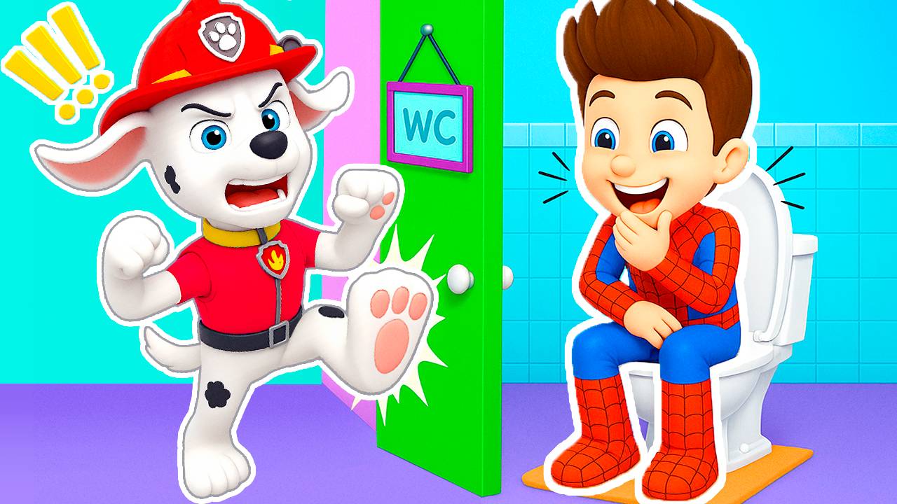 РАЙДЕР ЧЕЛОВЕК ПАУК ЗАТРОЛЛИЛ МАРШАЛА ЩЕНЯЧИЙ ПАТРУЛЬ в МАЙНКРАФТ PAW PATROL МУЛЬТИК
