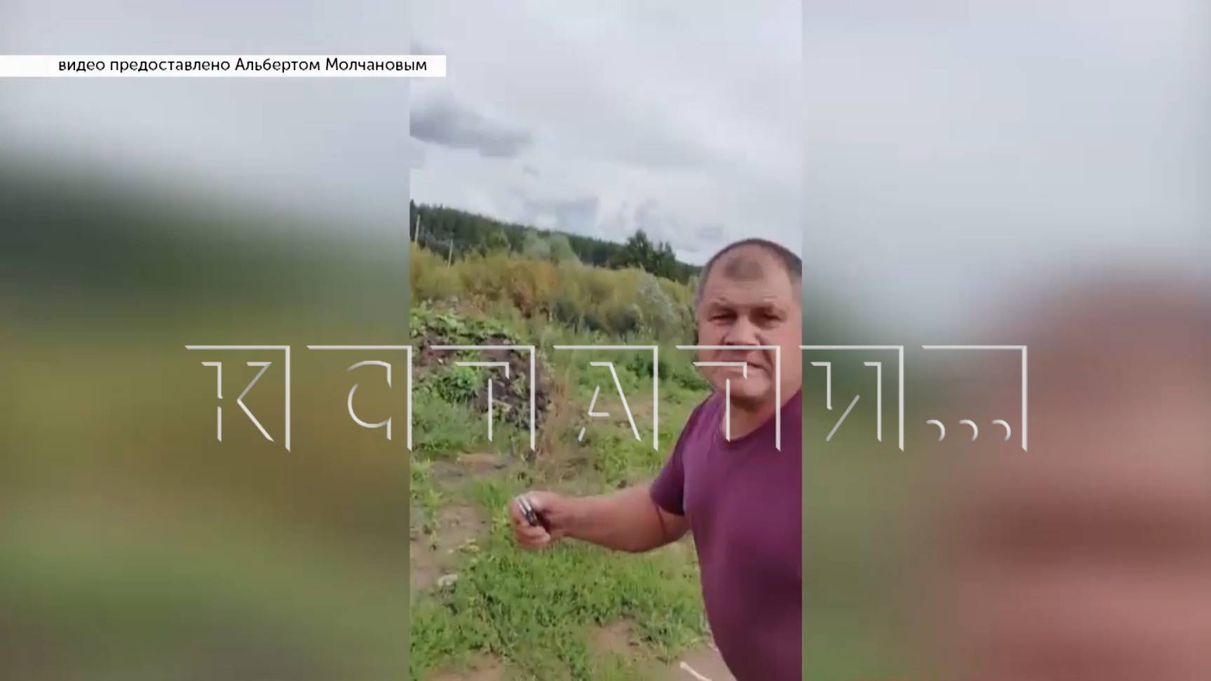 Видео нападения с ножом от первого лица — в Ардатове мусорный скандал перерос в угрозы