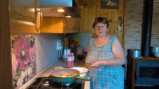 Доброе утро. Готовлю завтрак.