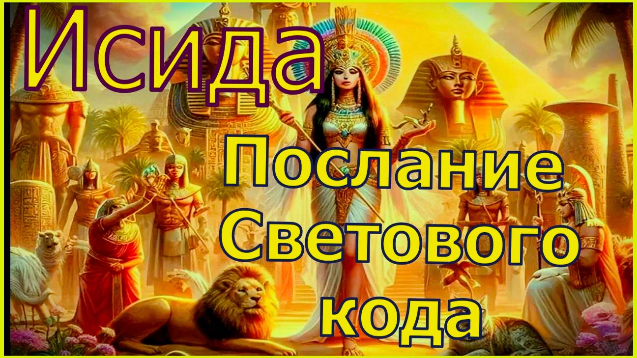 Исида - Послание Светового кода