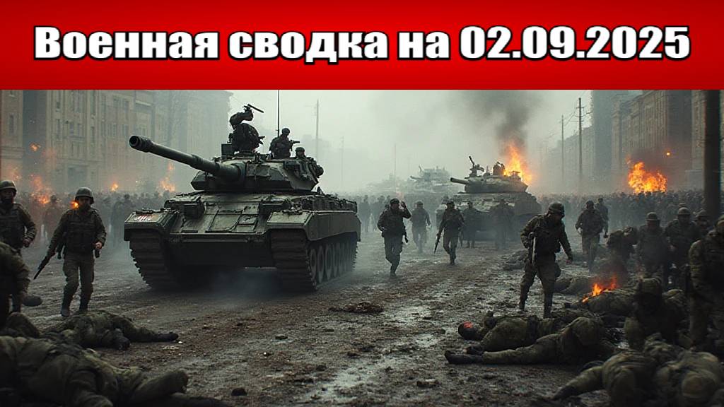 «Наши тащат как могут: идёт кровавая бойня с ВСУ за Покровск!»: Военная сводка на 02.09.2025
