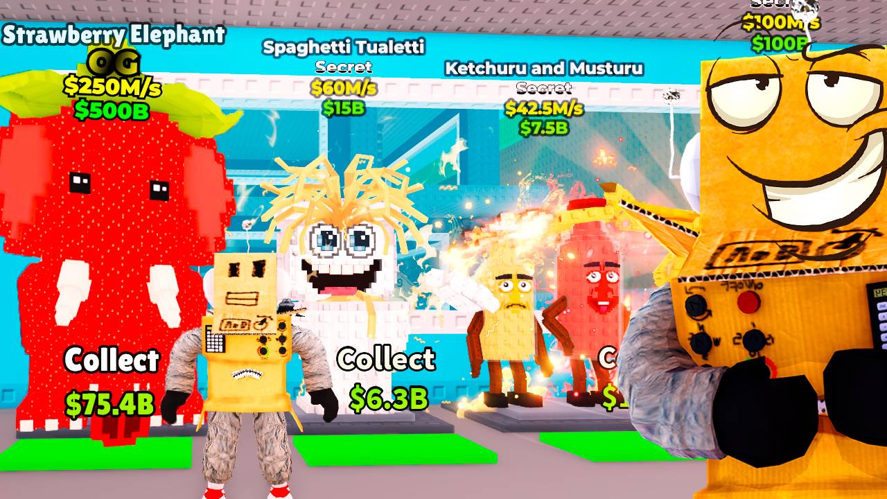 ТАКИЕ БРЕЙНРОТЫ ЕСТЬ ТОЛЬКО У МЕНЯ и АДМИНА в УКРАДИ БРЕЙНРОТ ROBLOX Steal a Brainrot