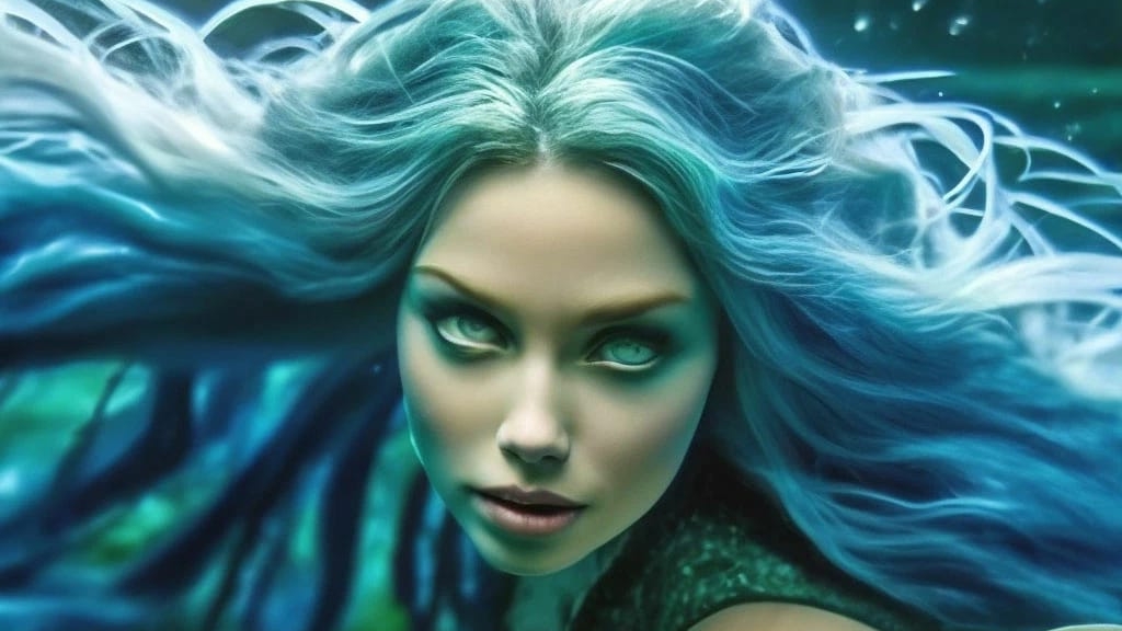 Красивая русалка (Mermaid beautiful) 🧜♀️