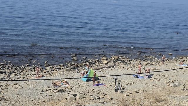#99.Боятся ли люди купаться в Анапе?Вечером на нашей Набережной танцы 💃 🕺. Высокий берег.