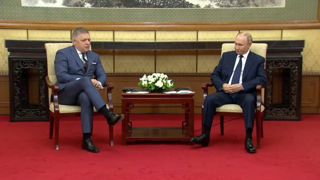 ЕС, НАТО, Украина: что Путин и Фицо обсудили на встрече в Китае