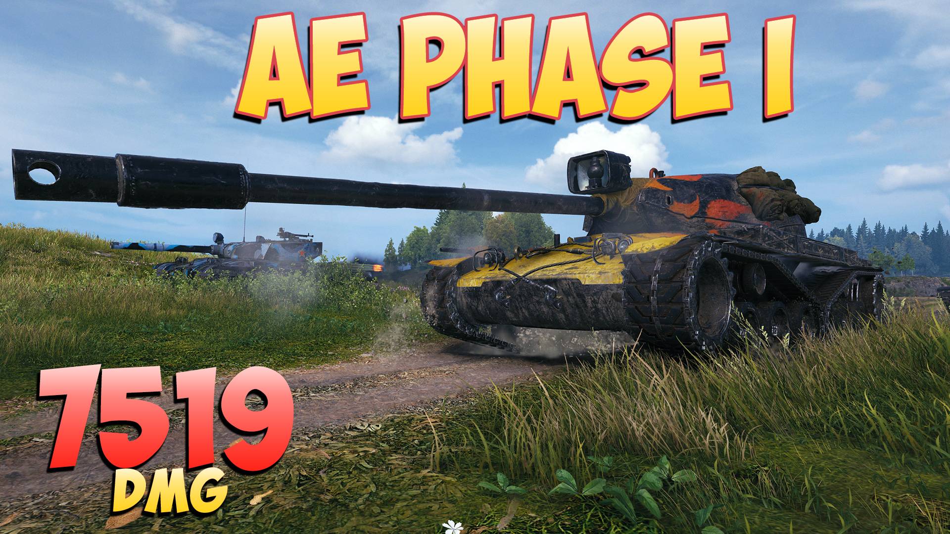 AE Phase I • Твердый! - 4 Фрагов 7.5K Урона • Мир Танков