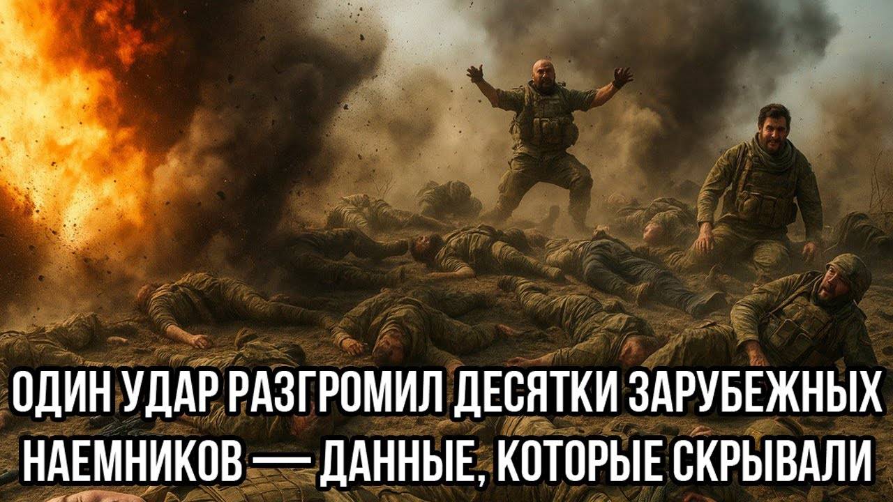 Один удар разгромил десятки зарубежных наемников — данные, которые скрывали