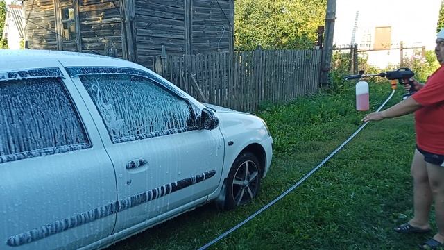 Пеногенератор для аккумуляторной мойки(1 л.)👍(часть 2)/30.08.2925