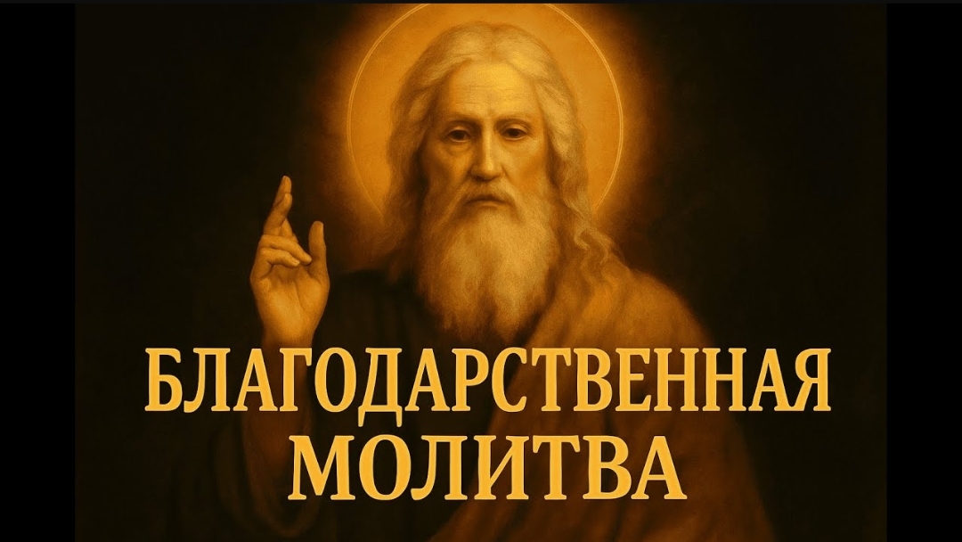 ☦️СИЛЬНАЯ БЛАГОДАРСТВЕННАЯ МОЛИТВА 🙏 УТРОМ И ВЕЧЕРОМ 🕯️