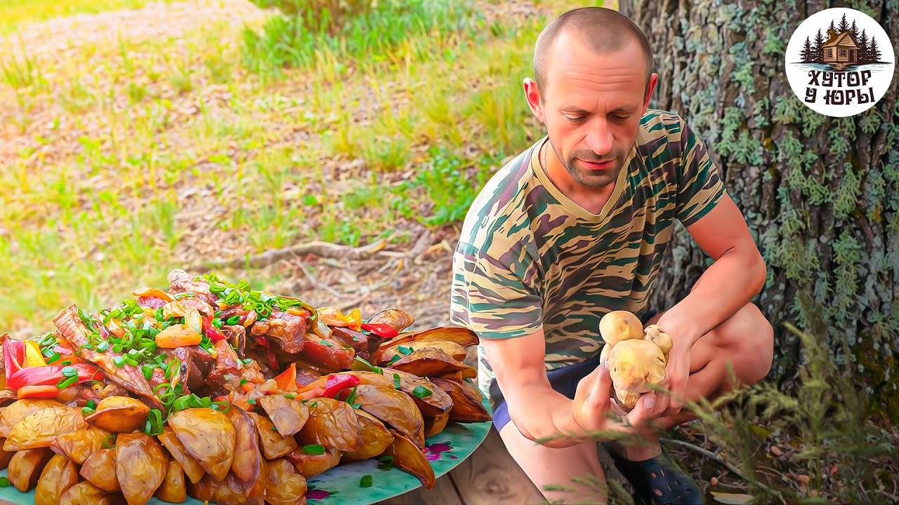 И3 PAHHEГO. XУTOP У ЮPЫ. ПЕРВЫЕ ГРИБЫ НА ХУТОРЕ!