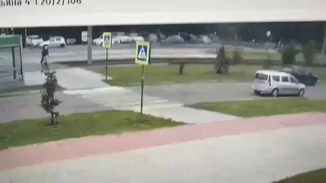 ДТП в Нижнекамске с велосипедом на пешеходе
