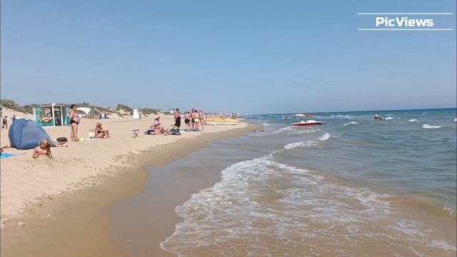 АНАПА пляж ВИТЯЗЕВО сегодня 2 сентября 2025. Море и погода в Анапе сейчас. Есть ли мазут на пляжах?
