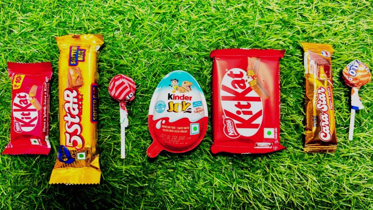 Мультики для детей. Яркие и вкусные конфетки КитКат и Киндер. Мультики для малышей смотреть онлайн