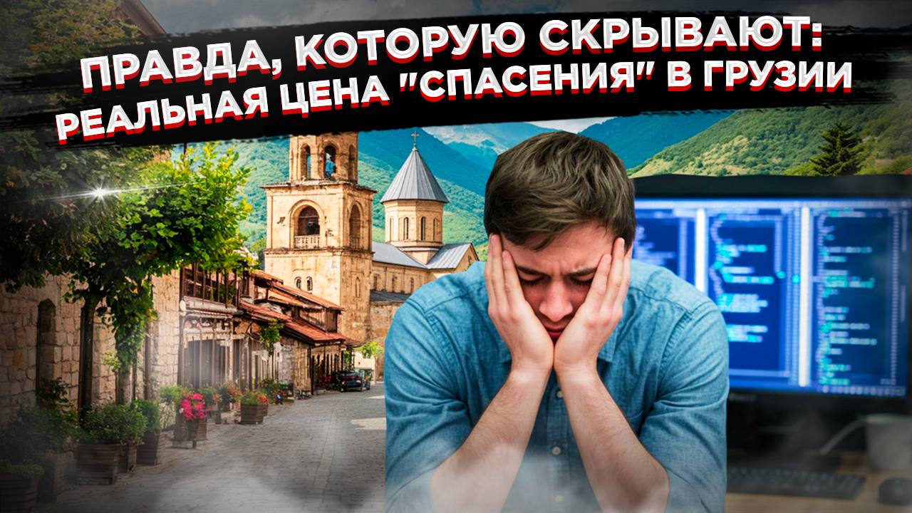 "Вернуться — стыдно, остаться — невыносимо": Шок-исповедь айтишника, застрявшего в Грузии