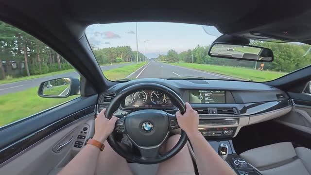 BMW F10 525D xDrive 2012 POV Test Drive