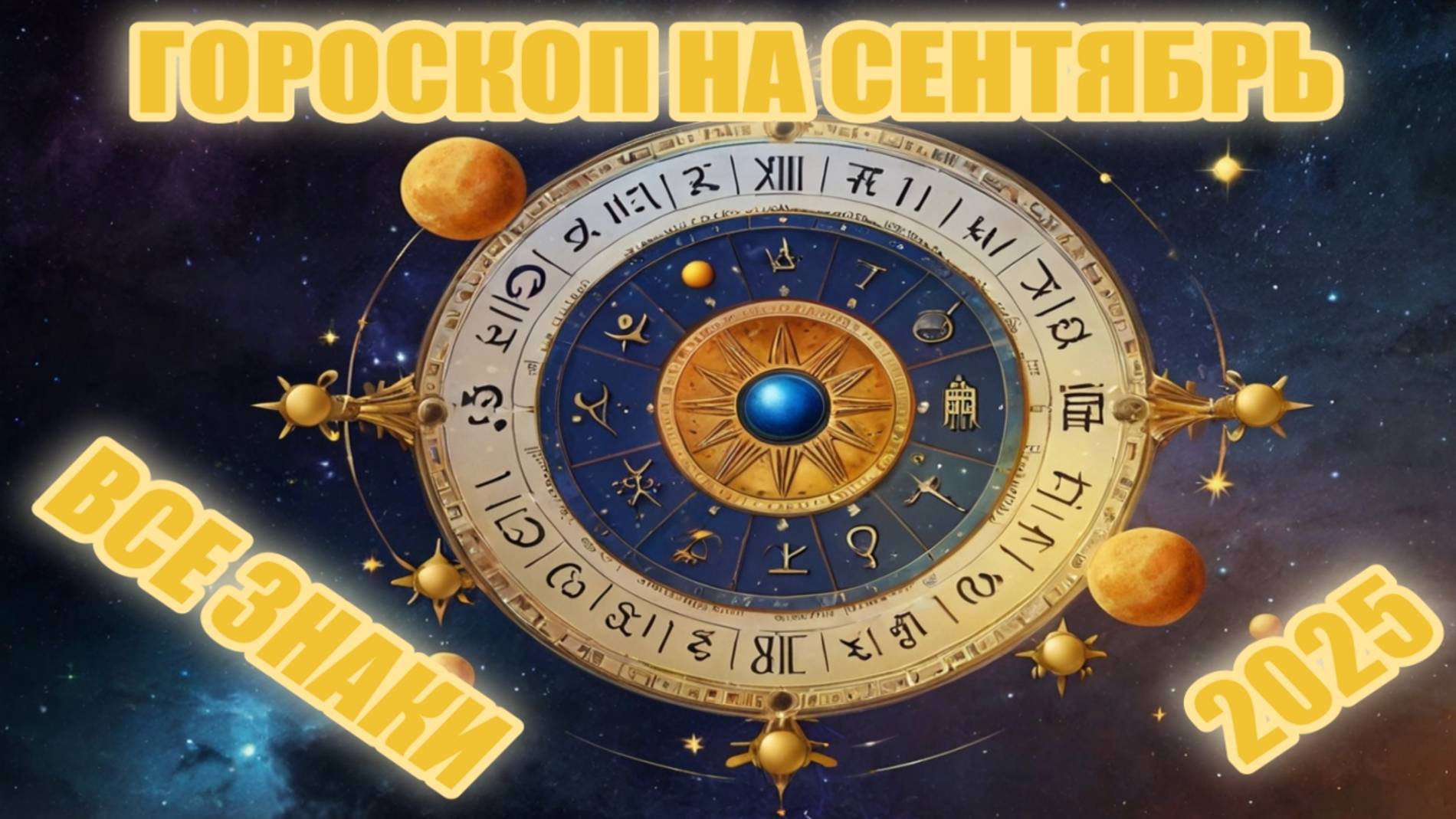 Гороскоп на СЕНТЯБРЬ 2025 ГОДА