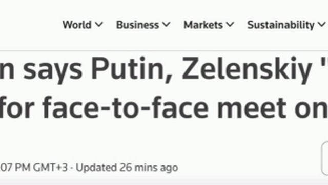 🇷🇺🇹🇷🇺🇦 Стороны не готовы к встрече Путина и Зеленского, — Эрдоган