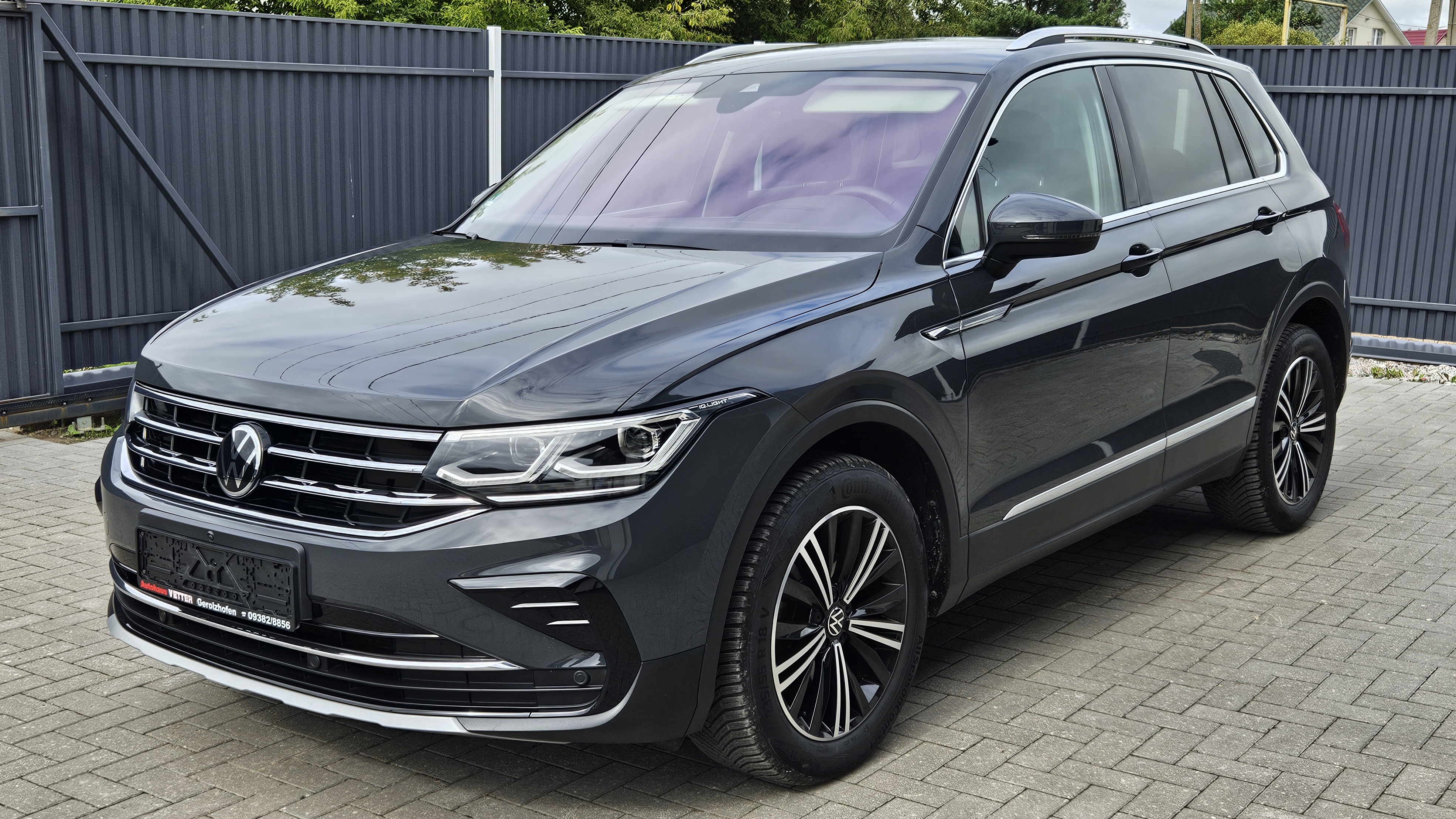 VW Tiguan 2022! 1.5 TSi 150 hp DSG7 DQ381! Камеры 360⁰, проекция, Matrix led IQ.Light, запаска, ACC.