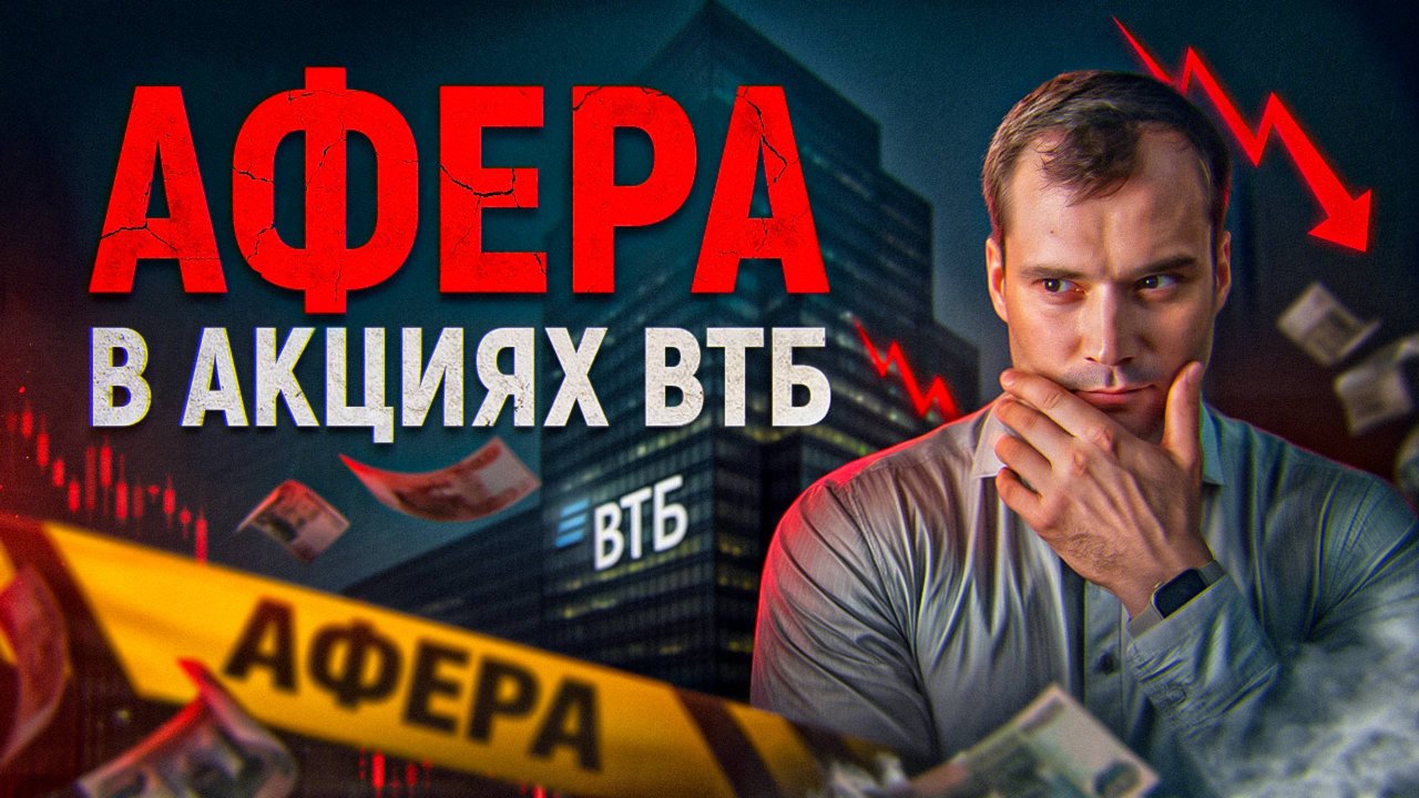 Афера в акциях ВТБ. Почему рынок акций рушится? Причем тут коррупция?