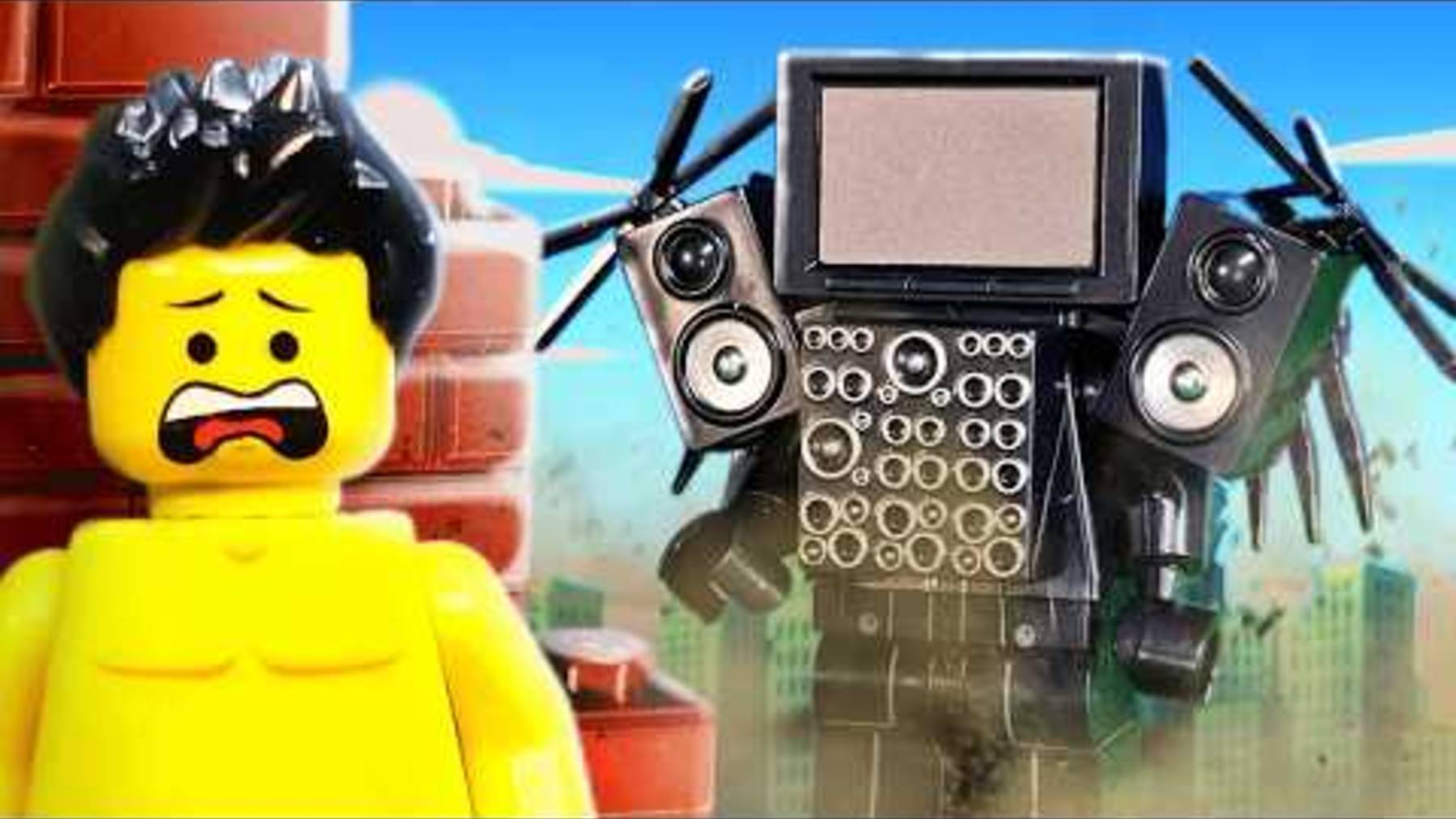 Я распаковал ВСЕ унитазы Skibidi из конструктора LEGO!