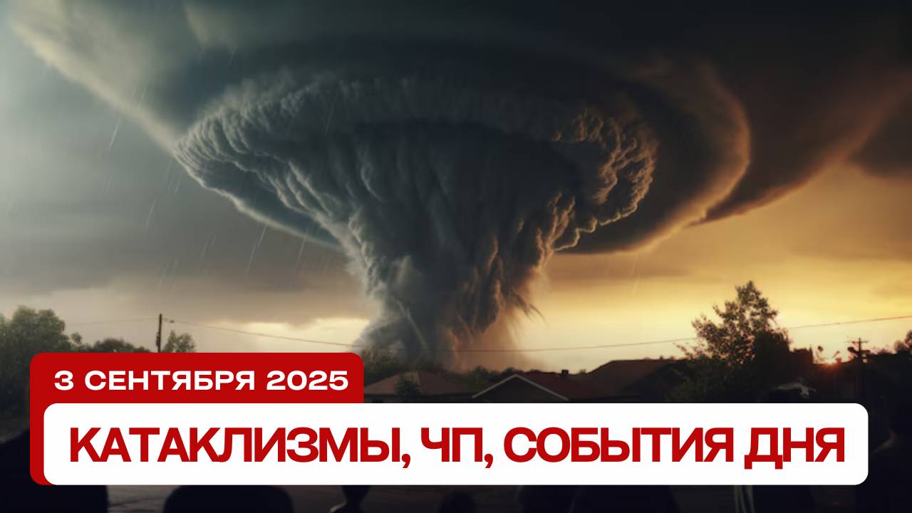 Катаклизмы 03.09.2025: Италия под водой, снегопад на Алтае и извержение Килауэа!